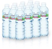 Вода минеральная питьевая Сенежская негазированная, ПЭТ, 12 шт. по 0.5 л