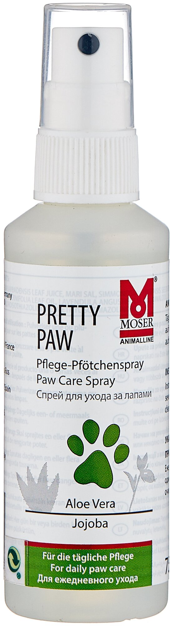 Защитный спрей для лап Moser Pretty Raw 75 мл 2999-7730