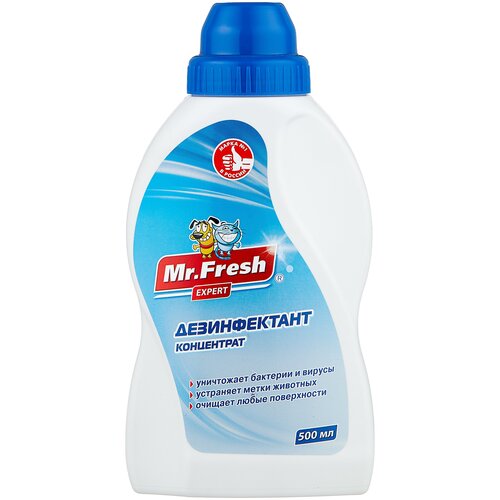 Моющее средство Mr. Fresh дезинфектант мест содержания животных , 500 мл , 500 г