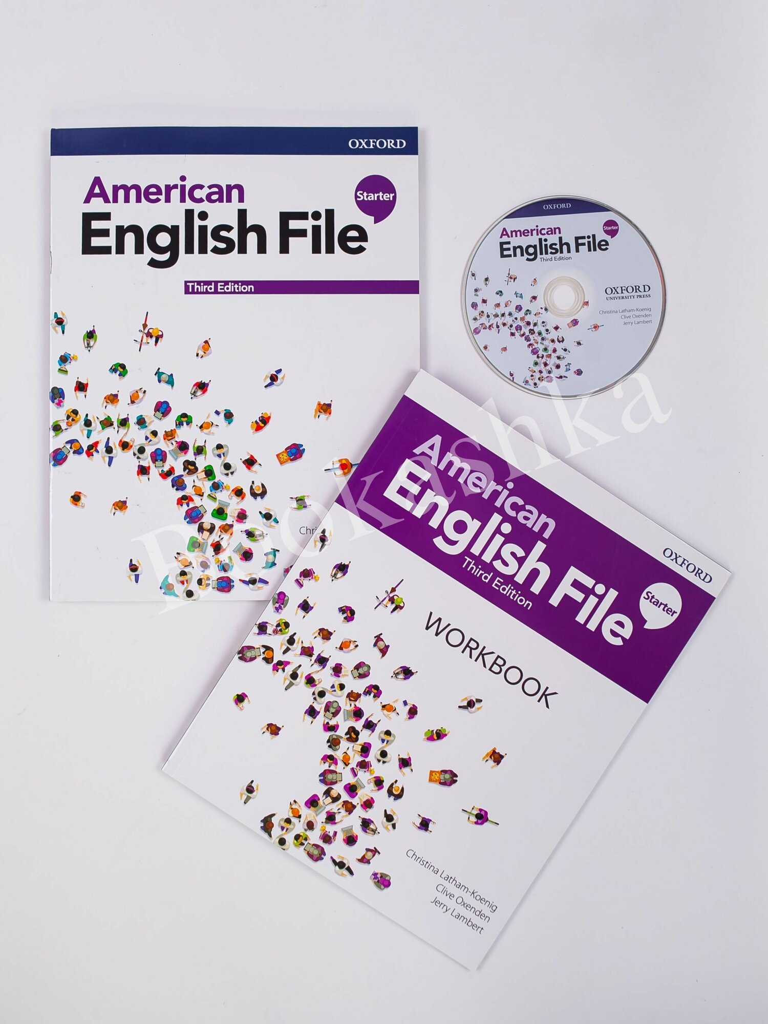 Комплект American English File Starter - Students book+Workbook+CD