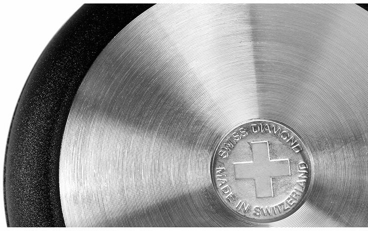 Сковорода универсальная Swiss Diamond XD Classic Induction 32 см черный Hoff - фото №6