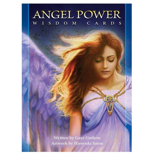 Гадальные карты U.S. Games Systems Оракул Angel Power Wisdom Cards, 45 карт, 320