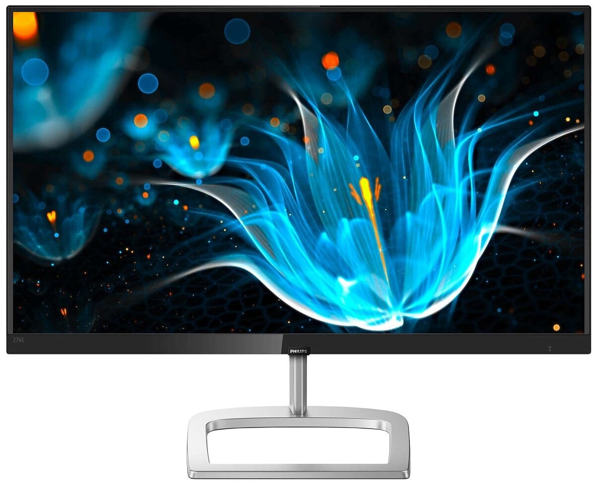 Монитор 27" Philips 276E9QDSB 1920x1080 IPS LED 16:9 5ms VGA DVI-D HDMI 20M:1 178/178 250cd Tilt FreeSync LowBlue Black/Silver (276E9QDSB/01)