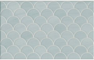 Настенная плитка Kerama Marazzi Сияние 25х40 см Голубая 6376 (1.1 м2)