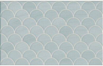 Настенная плитка Kerama Marazzi Сияние 25х40 см Голубая 6376 (1.1 м2)