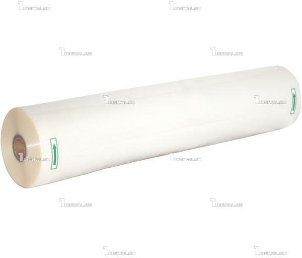 Плёнка для ламинирования Bulros полипропиленовая рулонная 24мкм (510мм х 150м) глянцевая втулка 25мм