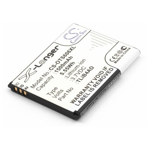 фото Аккумулятор для alcatel one touch 5040x (cab1500008c1, tlib4ad) cameron sino