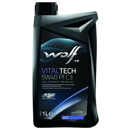 Моторное масло WOLF Vitaltech 5W-40 PI C3 1л