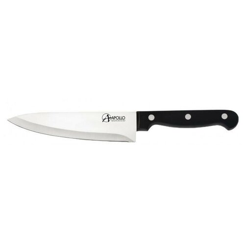 Нож кухонный APOLLO TKP004\1 Сапфир 15 см, черный