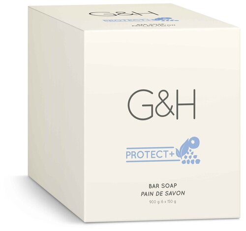 Amway Мыло кусковое G&H PROTECT+, 6 шт., 900 мл, 150 г