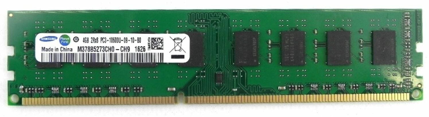 Оперативная память Samsung 4 ГБ DDR3 1333 МГц DIMM CL9 M378B5273CH0-CH9