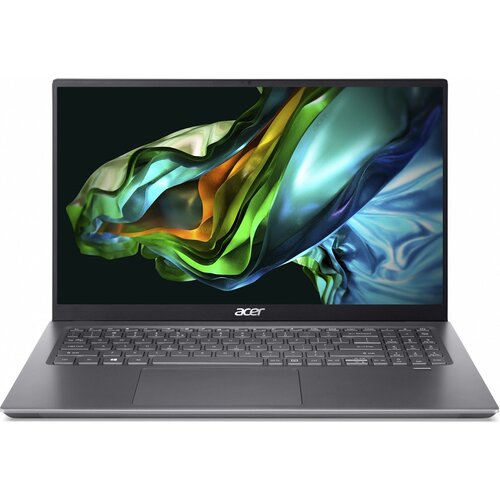 Ноутбук Acer Swift X SFX16-51G-51QA NX. AYKER.004 (Core i5 3200 MHz (11320H)/8Gb/512 Gb SSD/16.1