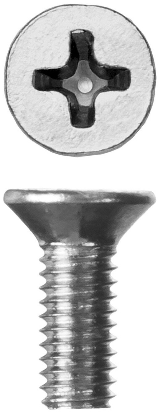 ЗУБР DIN 965 кл. пр. 4.8, M3 x 8 мм, винт с потайной головкой, цинк, 5 кг (303110-03-008)