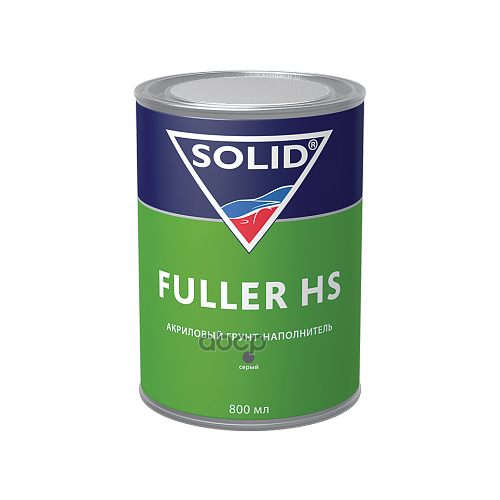 Двухкомпонентный Акриловый Грунт-Наполнитель Solid Fuller Hs 4+1 Solid арт. 332.1003