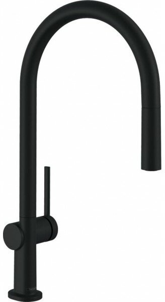 Смеситель Hansgrohe Talis M54 72803670 для кухонной мойки, матовый черный