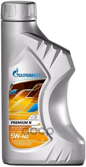 Gazpromneft Масло Моторное Gazpromneft Premium N 5W-40 Синтетическое 1 Л 2389900143