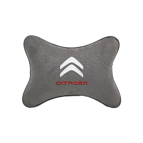 фото Подушка на подголовник алькантара l.grey citroen vital technologies
