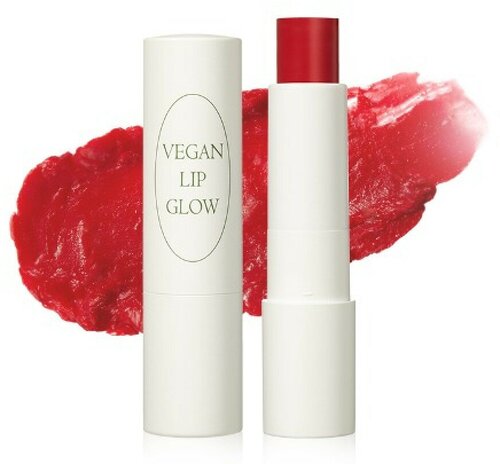 Nacific Vegan Lip Glow 05. Apple Red Веганский бальзам для губ