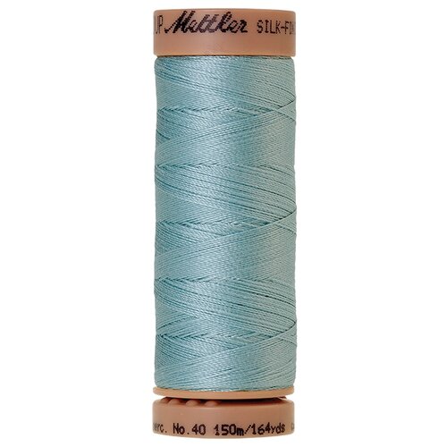 Нить для машинного квилтинга SILK-FINISH COTTON 40, 150 м 100% хлопок 0020 Rough Sea ( 9136-0020 )