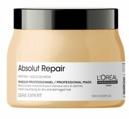 Loreal Professionnel Маска с кремовой текстурой для восстановления поврежденных волос Serie Expert Absolut Repair Masque Dold, 500 мл