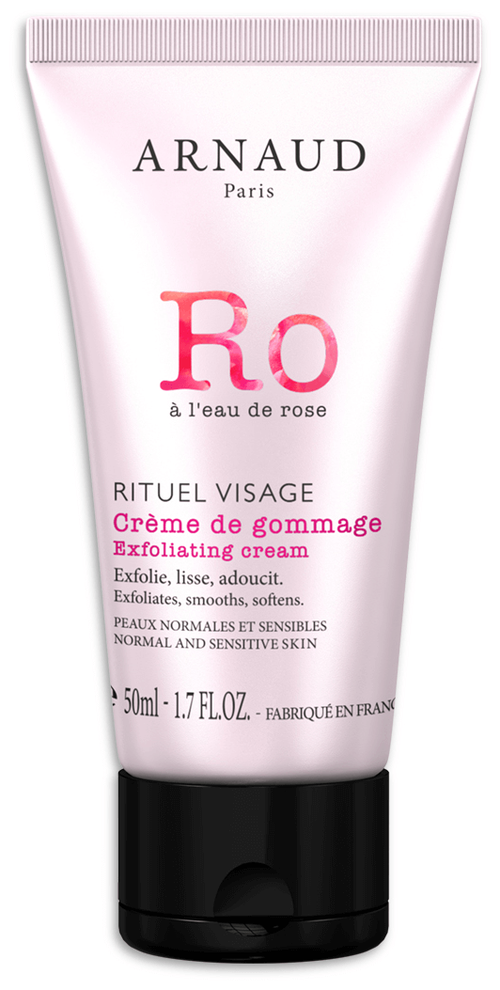 Arnaud крем-гоммаж для лица Rituel Visage Exfoliating Cream с розовой водой, 50 мл