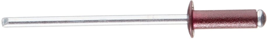 Заклепка вытяжная 32x10 мм алюминий/сталь красная RAL 3005 (100 шт.)