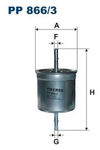 Топливный фильтр Filtron - фото №1