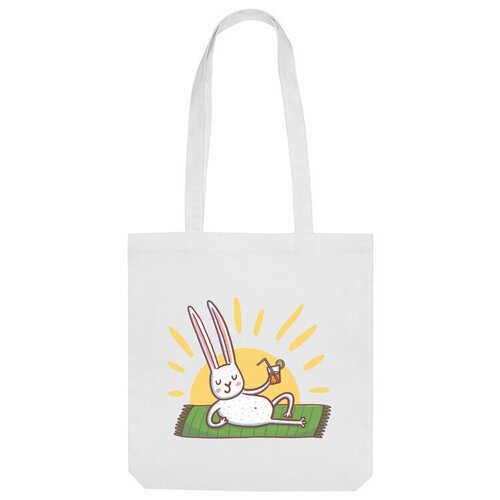 фото Сумка шоппер us basic, белый