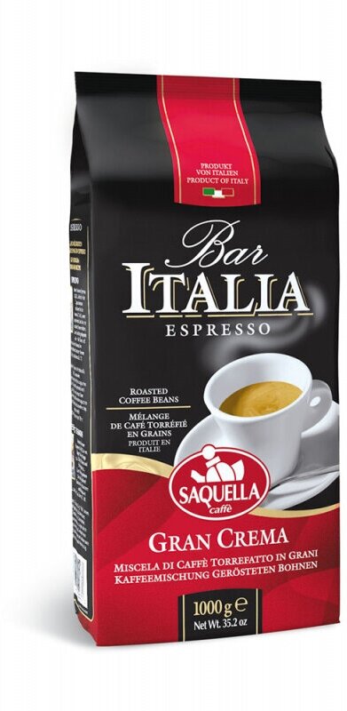 Кофе в зернах Saquella GRAN CREMA 1кг