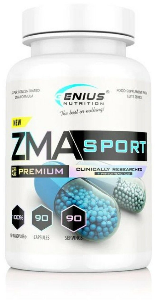 Genius Nutrition ZMA Sport 90 капс.