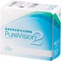 Контактные линзы Bausch & Lomb PureVision 2 HD, 6 шт., R 8,6, D -1,75, бесцветный, 1 уп.