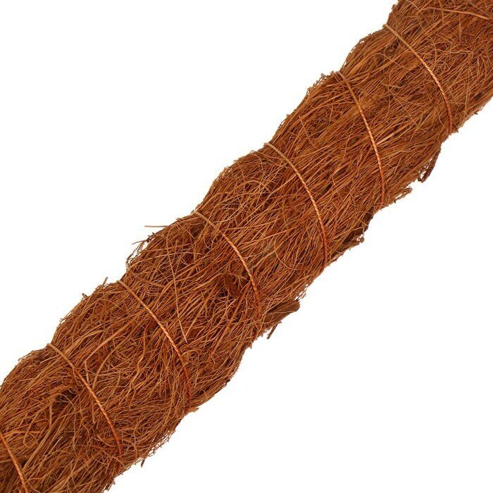 Колышек для подвязки растений Greengo h 50 см, d 2,5 см, кокосовое волокно - фотография № 2