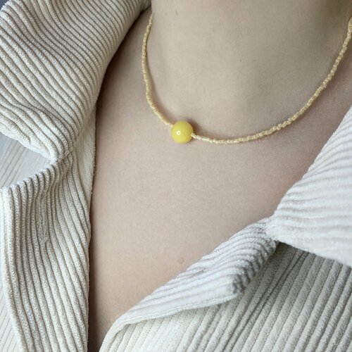 Чокер из бисера MIYUKI на шею