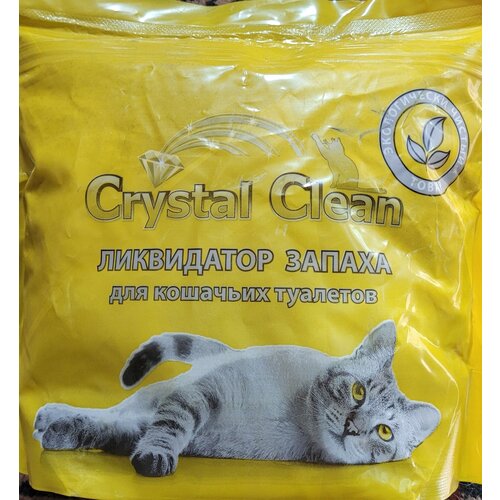 Ликвидатор запаха для кошачьих туалетов Crystal Clean