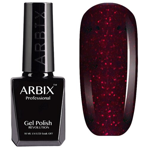 Arbix Гель-лак Classic (glitter), 10 мл, 50 г, 188 Авангард