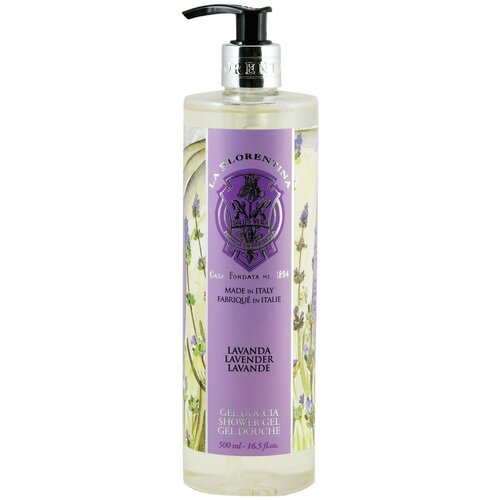 Гель для душа La Florentina Lavenderлаванда, 500 мл, 575 г