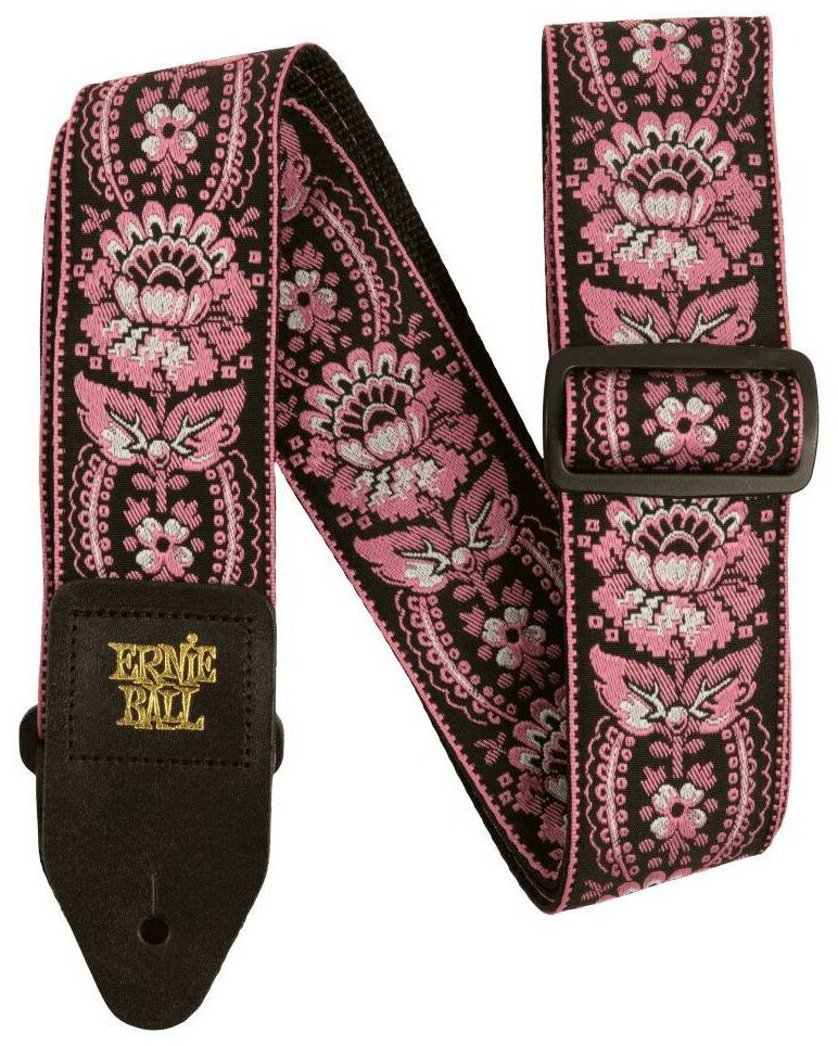 Ремень для гитары ERNIE BALL 5347 Jacquard Pink Orleans