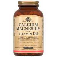 Solgar Calcium Magnesium with Vitamin D3 таб., 200 г, 150 шт.