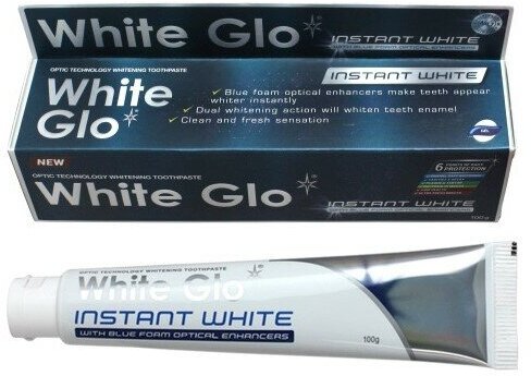 Зубная паста White Glo мгновенное отбеливание 100г - фото №11