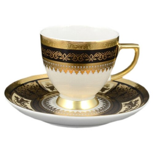 Набор кофейных пар 110 мл 6 шт Falkenporzellan 