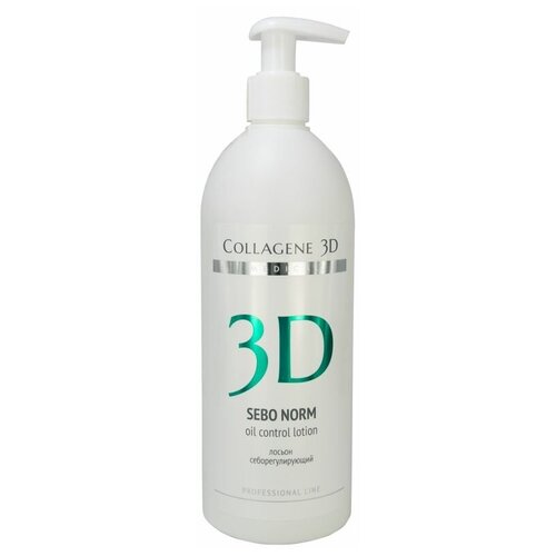 Лосьон себорегулирующий для лица / Sebo Norm 250 мл, Medical Collagene 3D  - Купить