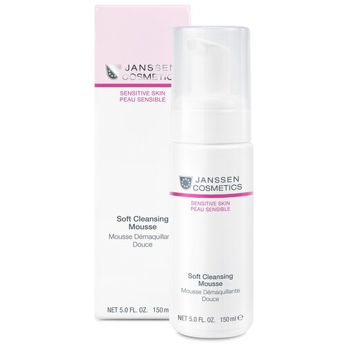 Мусс для умывания очищающий Janssen 2000 Soft Cleansing Mousse мягкий 150 мл