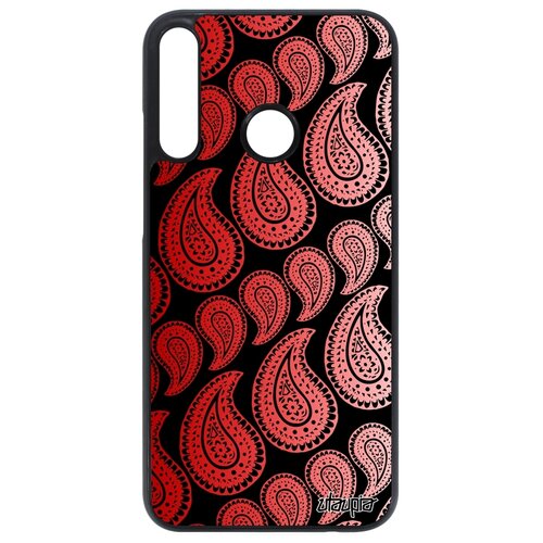 фото Чехол на huawei p40 lite e, "кружевной узор" капля вязь utaupia