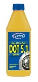 Тормозная жидкость Comma DOT 51 (BF51L)