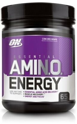 Аминокислоты OPTIMUM NUTRITION Amino Energy 65serv, Concord Grape Flavour