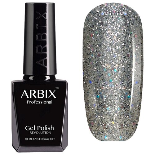 Arbix Гель-лак Classic (glitter), 10 мл, 50 г, 151 Диадема