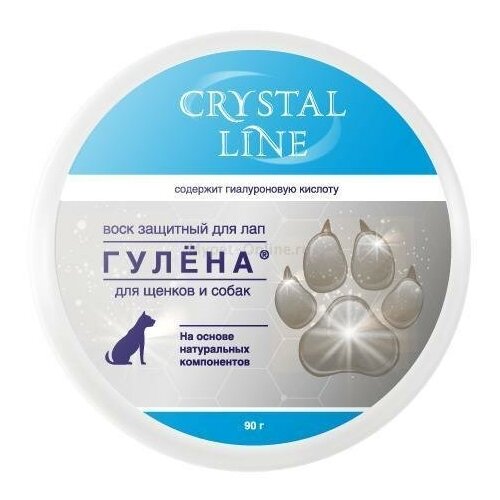 Воск для лап Api-San Crystal Line гулена защитный воск для лап животных crystal line 90гр