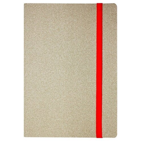 фото Ежедневник недатированный attache а5,146х214мм,128л,юта бежев,рез/срез крас