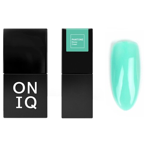 Купить ONIQ гель-лак для ногтей Pantone, 10 мл, 206 Biscay green