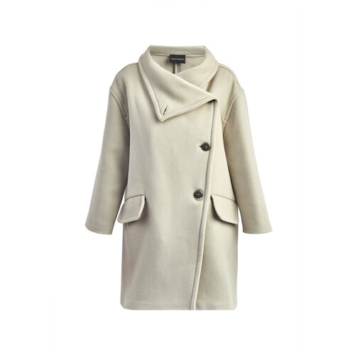 фото Пальто emporio armani, размерs (40 it), бежевый